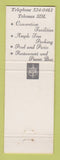 Matchbook Cover - Vieux Carre Motor Lodge New Orleans LA
