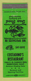 Matchbook Cover - Costadino's Restaurant Sunnyvale CA