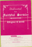 Matchbook Cover - Daly  and  Bartel MortuaryAnaheim CA 40 Strike