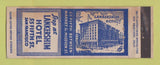 Matchbook Cover - Lankershim Hotel San Francisco CA STAINED