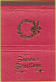 Matchbook Cover - Farmer's Merchants Bank Highland IL 40 Strike