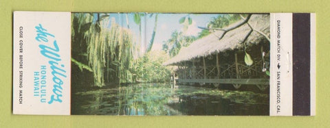 Matchbook Cover - The Willows Honolulu Hawaii