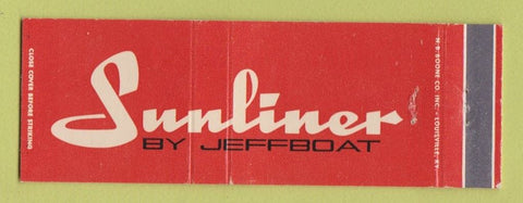 Matchbook Cover - Sunliner by Jeffboat