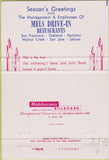 Matchbook Cover - Mel's Drive In San Jose Berkeley CA 40 Strike