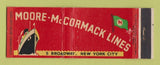 Matchbook Cover - Moore McCormack Lines New York City cruise? Shipping