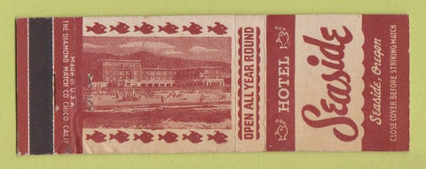 Matchbook Cover - Hotel Seaside OR WEAR