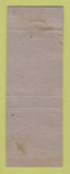 Matchbook Cover - Hotel Seaside OR WEAR