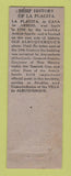 Matchbook Cover - La Placita in Casa de Armijo Albuquerque NM WEAR Full Length