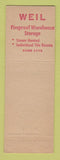 Matchbook Cover - Weil Trucking Cincinnati OH North American Van Lines
