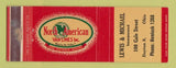 Matchbook Cover - North American Van Lines Trucking Lewis & Michael Dayton OH