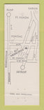 Matchbook Cover - Oktoberfest Kurz Alt Heidelberg Mount Clemens MI
