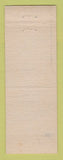 Matchbook Cover - Acme Fast Freight trucking El Paso TX