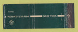 Matchbook Cover - Hotel Pennsylvania New York City WEAR Full Length