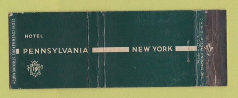 Matchbook Cover - Hotel Pennsylvania New York City WEAR Full Length