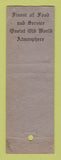 Matchbook Cover - Old Heidelberg Restaurant Miami FL feature WEAR
