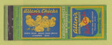 Matchbook Cover - Allen's Baby Chicks Chicks Seaford DE