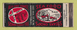 Matchbook Cover - The Covered Wagon Washington DC WORN