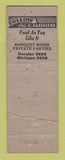 Matchbook Cover - The Covered Wagon Washington DC WORN