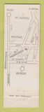 Matchbook Cover - Oktoberfest Kurz Alt Heidelberg Mount Clemens MI