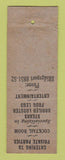 Matchbook Cover - Charlie's Cafe Excepionale Minneapolis MN WEAR