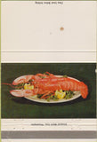 Matchbook Cover - Lobster Ives Color Company Philadelphia PA 40 Strike