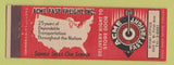 Matchbook Cover - Acme Fast Freight trucking Miami FL