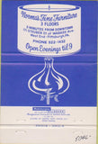 Matchbook Cover - Norma's Furniture West End Pittsburgh PA 40 Strike