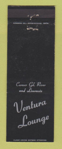 Matchbook Cover - Ventura Lounge Detroit MI