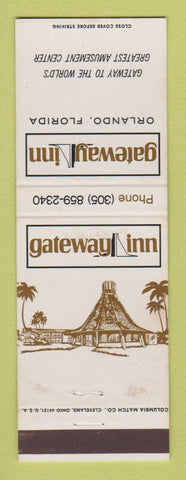 Matchbook Cover - Gateway Inn Orlando FL WEAR