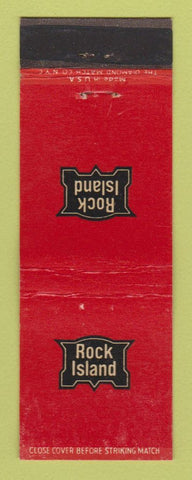 Matchbook Cover - Rock Island Railroad