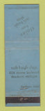Matchbook Cover - Ruh Haigh Shop Dearborn MI WEAR