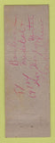 Matchbook Cover - Ruh Haigh Shop Dearborn MI WEAR