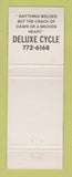 Matchbook Cover - Motorcycles Yamaha Norton Triumph ST Clair Shores MI WEAR