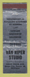 Matchbook Cover - Van Riper Studio Grosse Point Farms MI WEAR