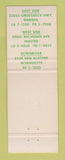 Matchbook Cover - Ernst Fuel & Supply Warren Inkster Wyandotte MI WEAR