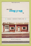 Matchbook Cover - Wm Ringle Funeral Home Brooklyn NY 40 Strike