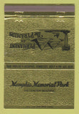 Matchbook Cover - Memphis Memorial Park Cemetery TN 40 Strike