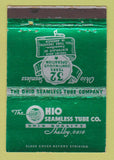 Matchbook Cover - Ohio Seamless Tube Shelby OH 40 Strike