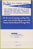 Matchbook Cover - Idaho Farmers Union Boise ID 40 Strike