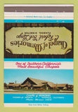 Matchbook Cover - Chapel of Memorials Funeral Home Norwalk CA 40 Strike