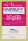 Matchbook Cover - Chapel of Memorials Funeral Home Norwalk CA 40 Strike