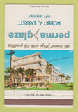 Matchbook Cover - Perma Glaze Robert Barrett Miami FL 40 Strike