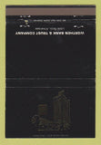 Matchbook Cover - Worthen Bank Trust Little Rock AR WEAR 40 Strike