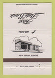 Matchbook Cover - First State Bank New Berlin IL 40 Strike