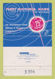 Matchbook Cover - First National Bank Waycross GA 40 Strike