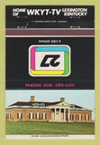 Matchbook Cover - WKYT TV Lexington KY CBS 40 Strike