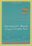 Matchbook Cover - Guaranty Bank Phoenix Scottsdale AZ 40 Strike