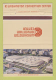 Matchbook Cover - Washington Convention Center DC 40 Strike