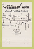 Matchbook Cover - The Viking Restaurant Winfield IL 40 Strike