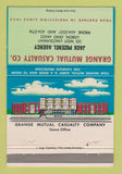 Matchbook Cover - Grange Mutual Insurance Pozenel Lisbon OH 40 Strike
